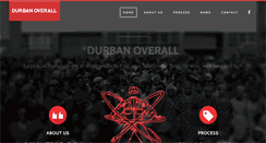 Desktop Screenshot of durbanoverall.co.za